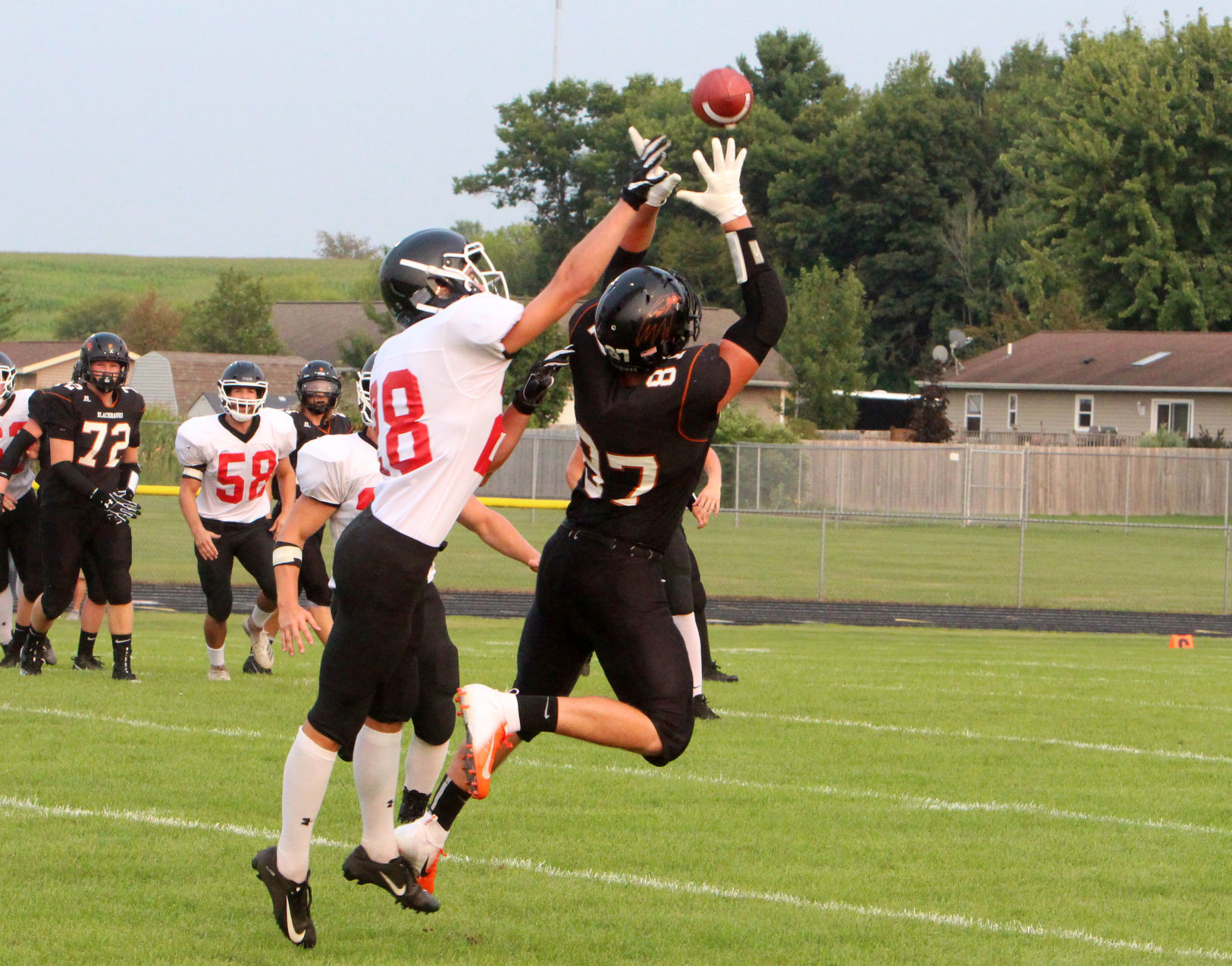 Somerset at Bloomer football 8-17-18